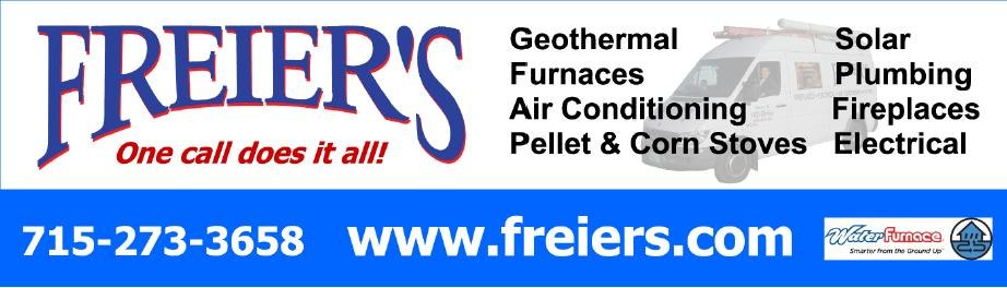 Freier Electric & Heating  240 N. Broadway East  Ellsworth, WI 54010 - Phone: (715) 273-3658